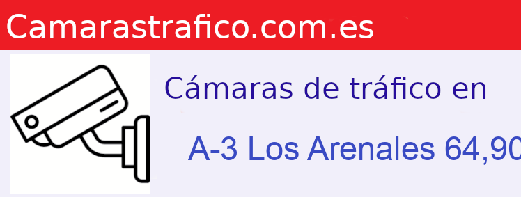 Camara trafico A-3 PK: Los Arenales 64,900